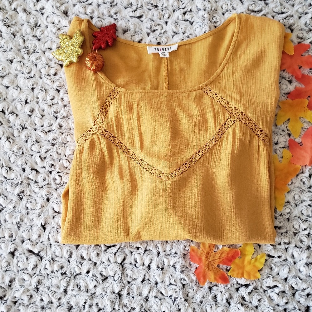 Onehart peasant top
